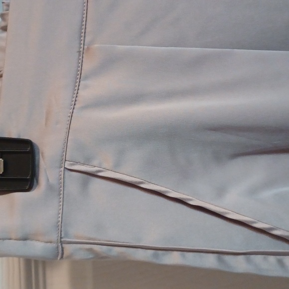 Tan/khaki Silky joggers - Picture 2 of 2